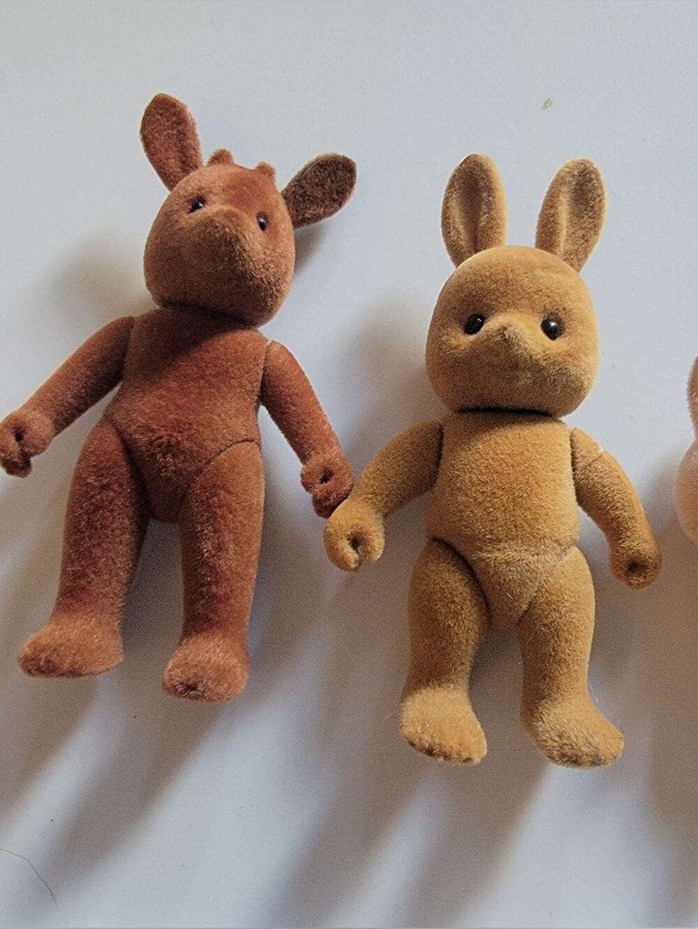 Vintage Calico Critters/Sylvanian Families Bunny Figures — Set of 3